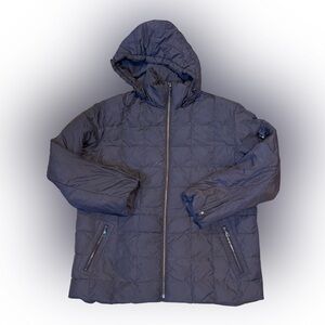 DKNY Hooded Puffer Coat XL – Dark Chocolate Brown- Like NEW 🤎 (MSRP $260)